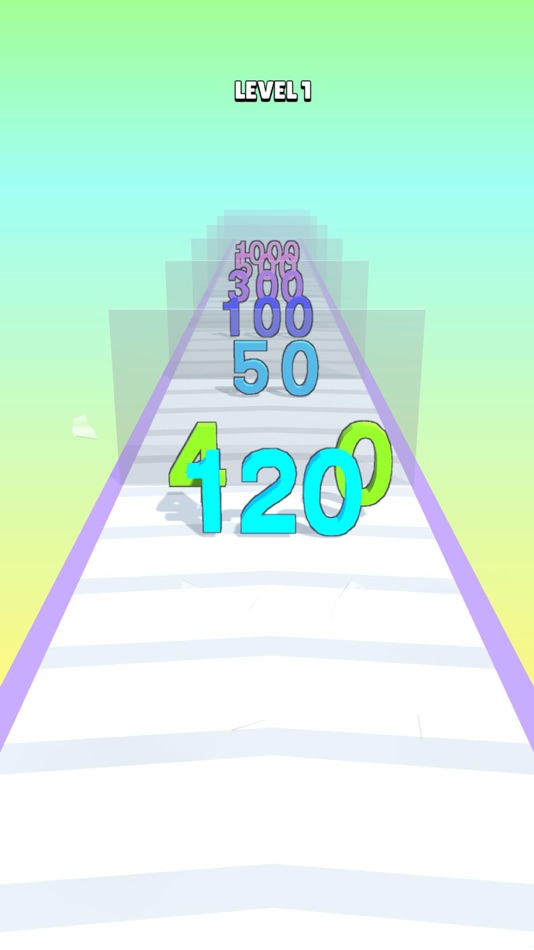 #8. Numbers Rush 3D (iOS) 由: TINKERBOX YAZILIM SANAYI VE TICARET LIMITED SIRKETI