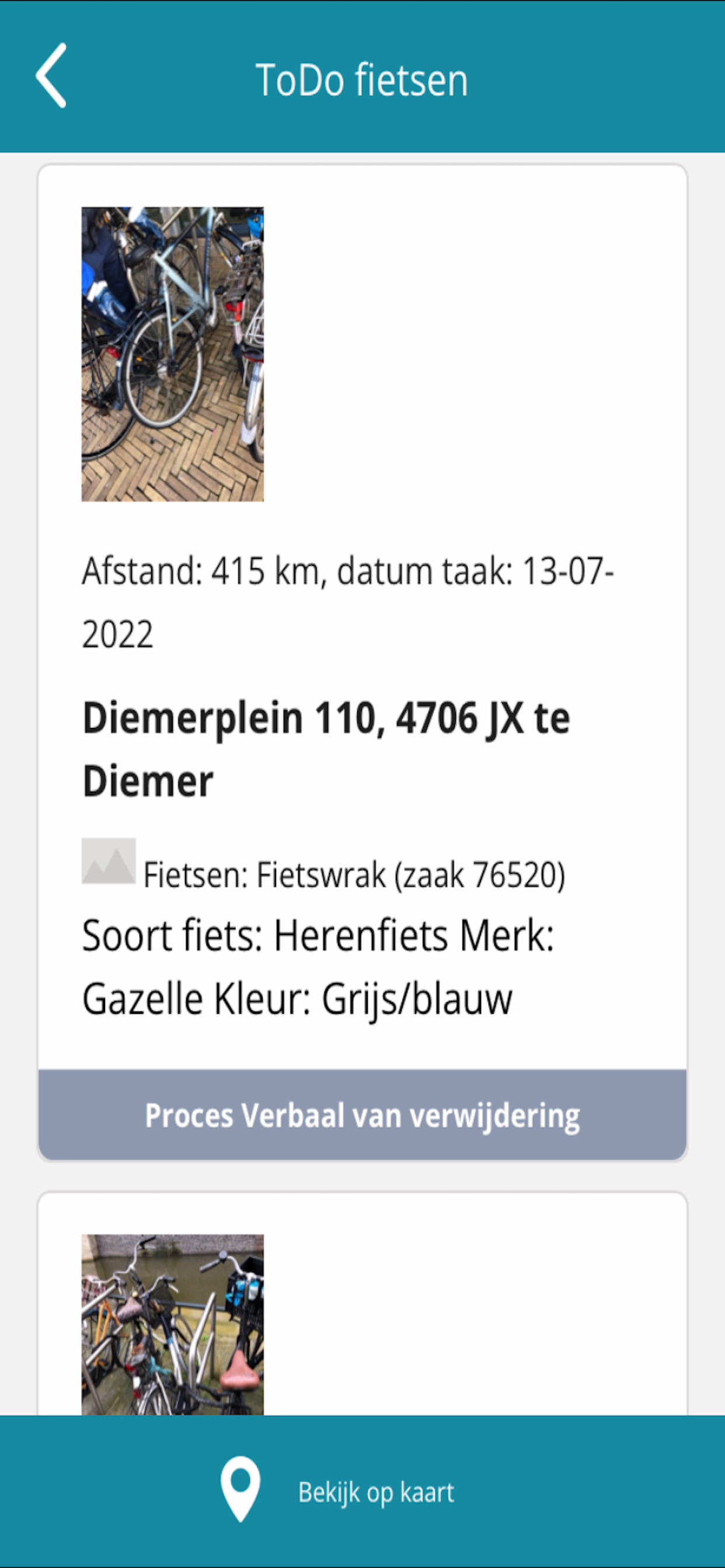 Op Orde Handterminal screenshot 3
