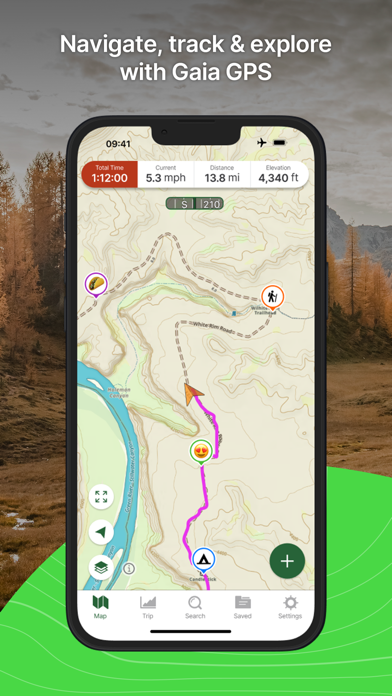 Gaia GPS: Mobile Trail Maps Screenshot