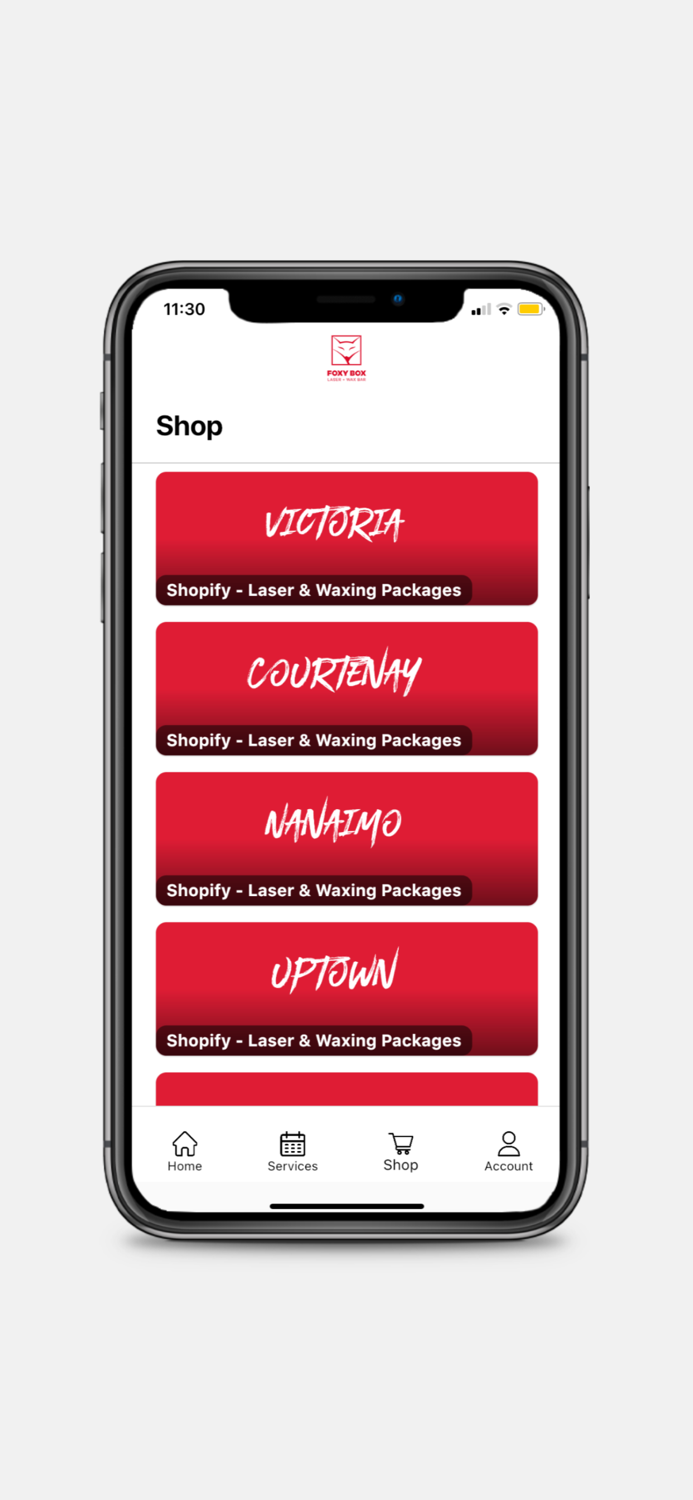 Foxy Box Laser  Wax Bar