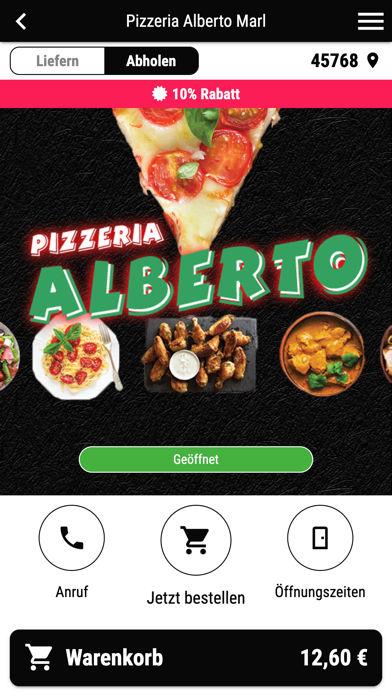 Pizzeria Alberto Marl Screenshot