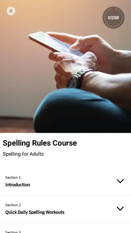 Game screenshot Spelling Rules Course apk