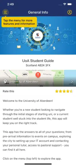 Game screenshot University of Aberdeen Guide hack