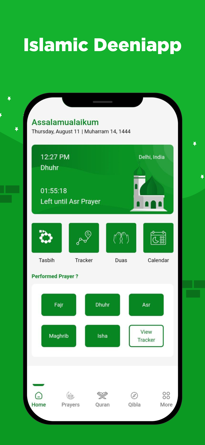 Deeniapp - Prayer Quran Qibla