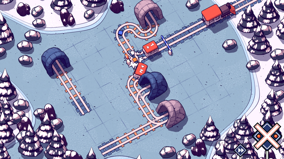 #7. Railbound (iOS) Podle: Afterburn Lukasz Spierewka