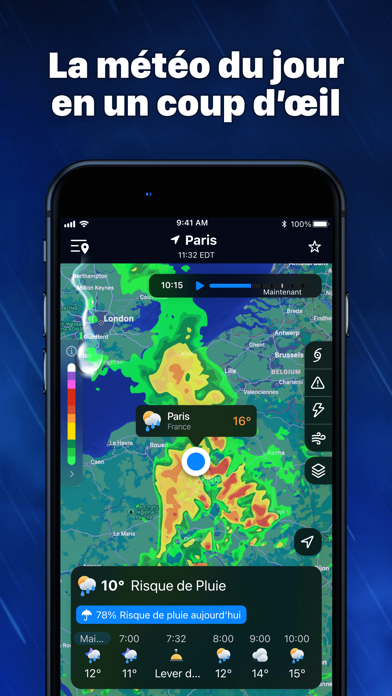 Screenshot #1 pour Radar Météo: Hurricane Tracker