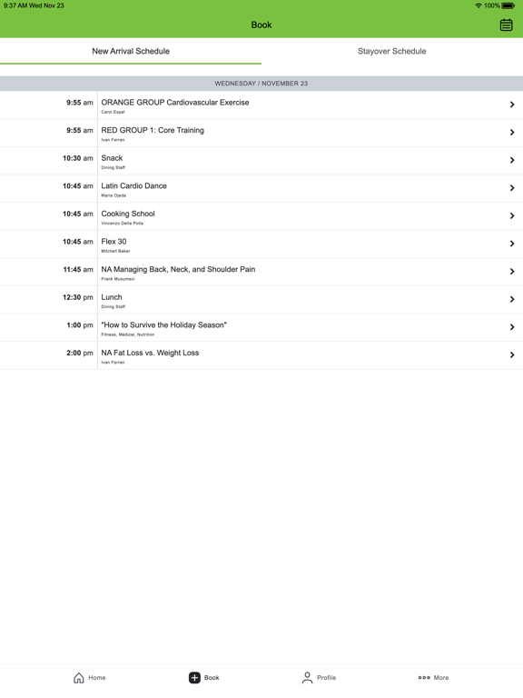 PLC Schedule screenshot 2