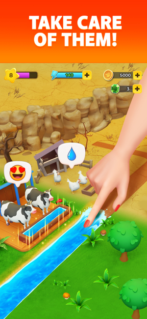 ‎Klondike Adventures: Farm Game Screenshot