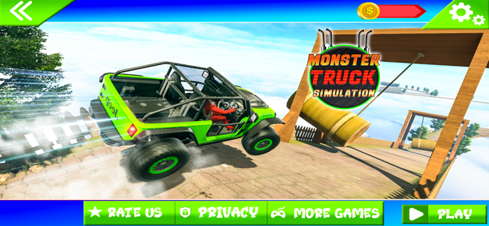 Monster Truck Game Extrem Race