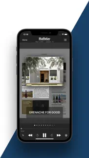 halliday magazine iphone screenshot 4