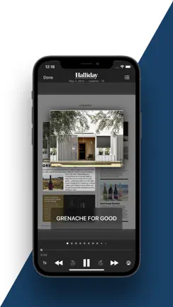Halliday Magazine iPhone image 4