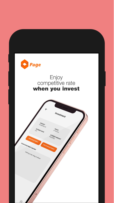 Page Financials Screenshot
