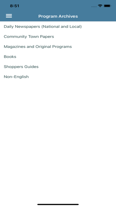 Talking Information Center Screenshot
