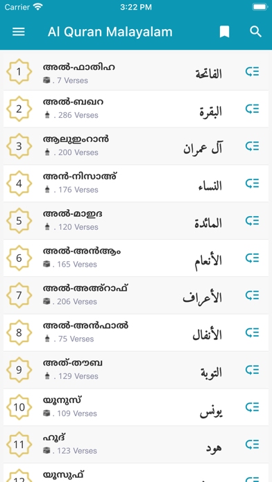 Al Quran Malayalam Screenshot