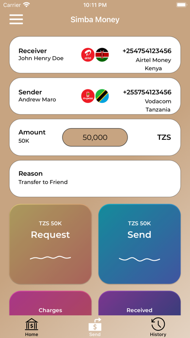 Simba Money Screenshot