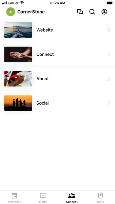 Corner Stone Deliverance iPhone screenshot 3 - Lifestyle app