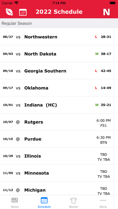 HuskerAddict Screenshot