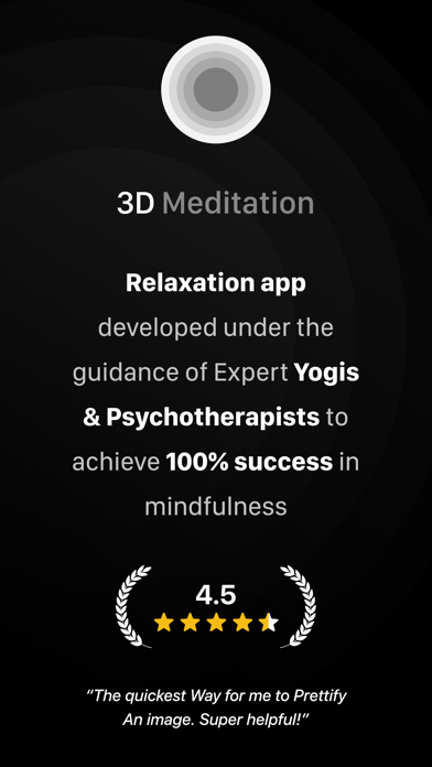 3D Meditation Breathe Exerciseのおすすめ画像1