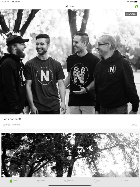 The Naz iPad screenshot 1 - Lifestyle app