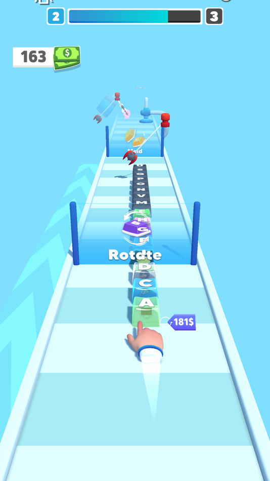 #2. Keyboard Run! (iOS) 由: omer cetin