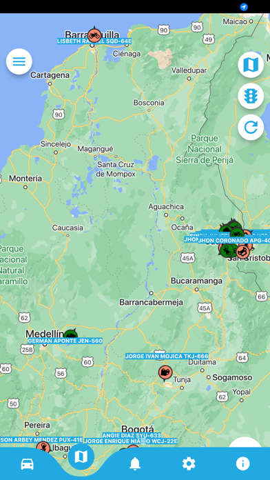 VISTO GPS Screenshot