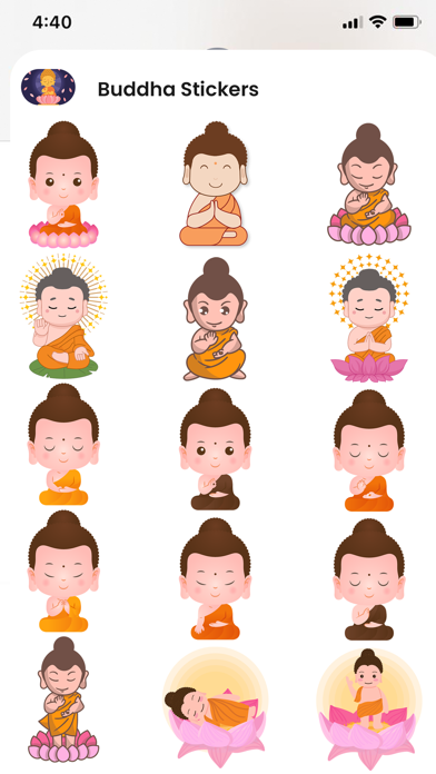 Buddha Purnima Stickers Screenshot