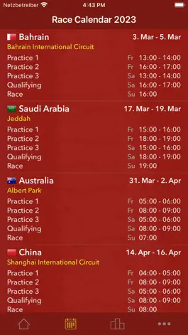 Game screenshot Race Calendar 2023 apk