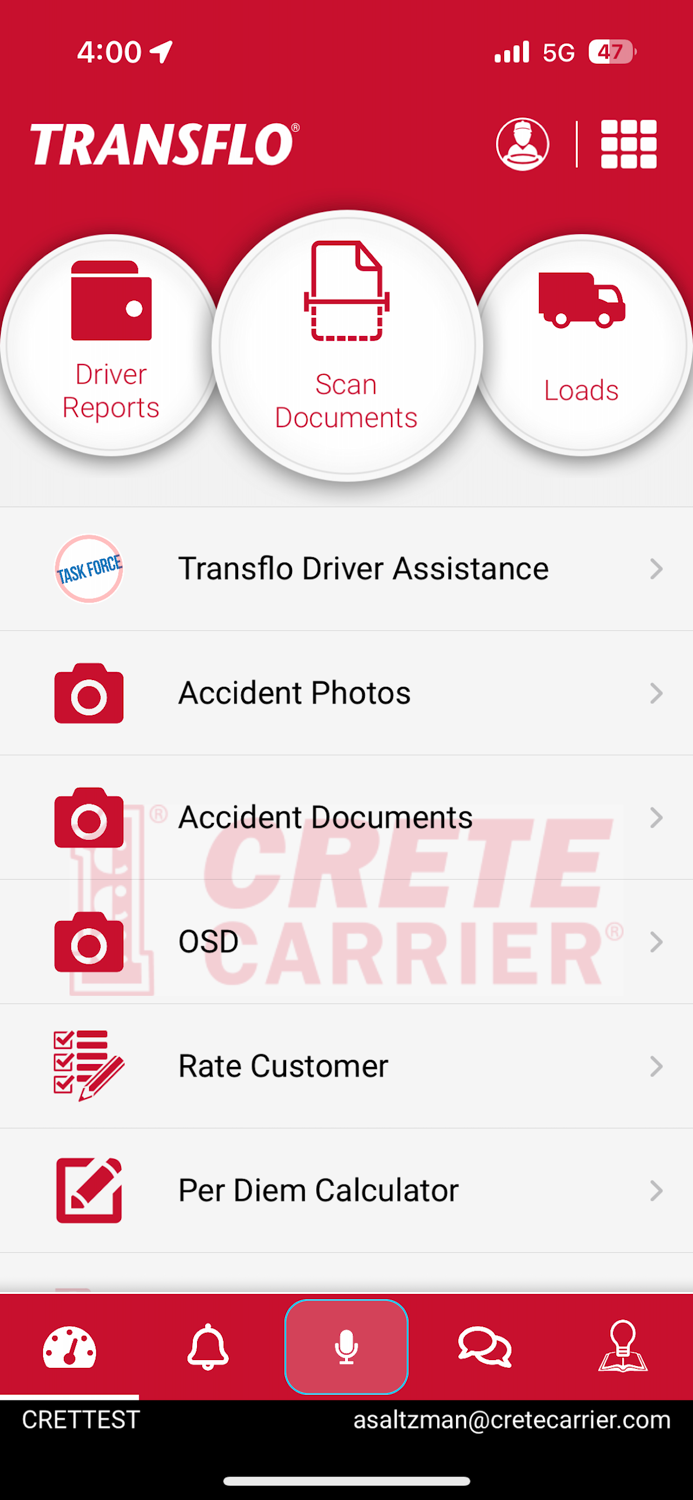 Crete Carrier Mobile