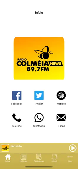 Game screenshot Rádio Colméia de Campo Mourão mod apk