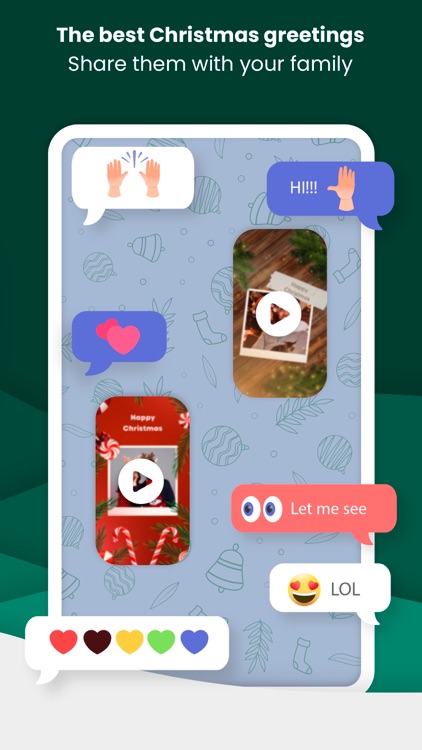 Christmas cards maker Animated