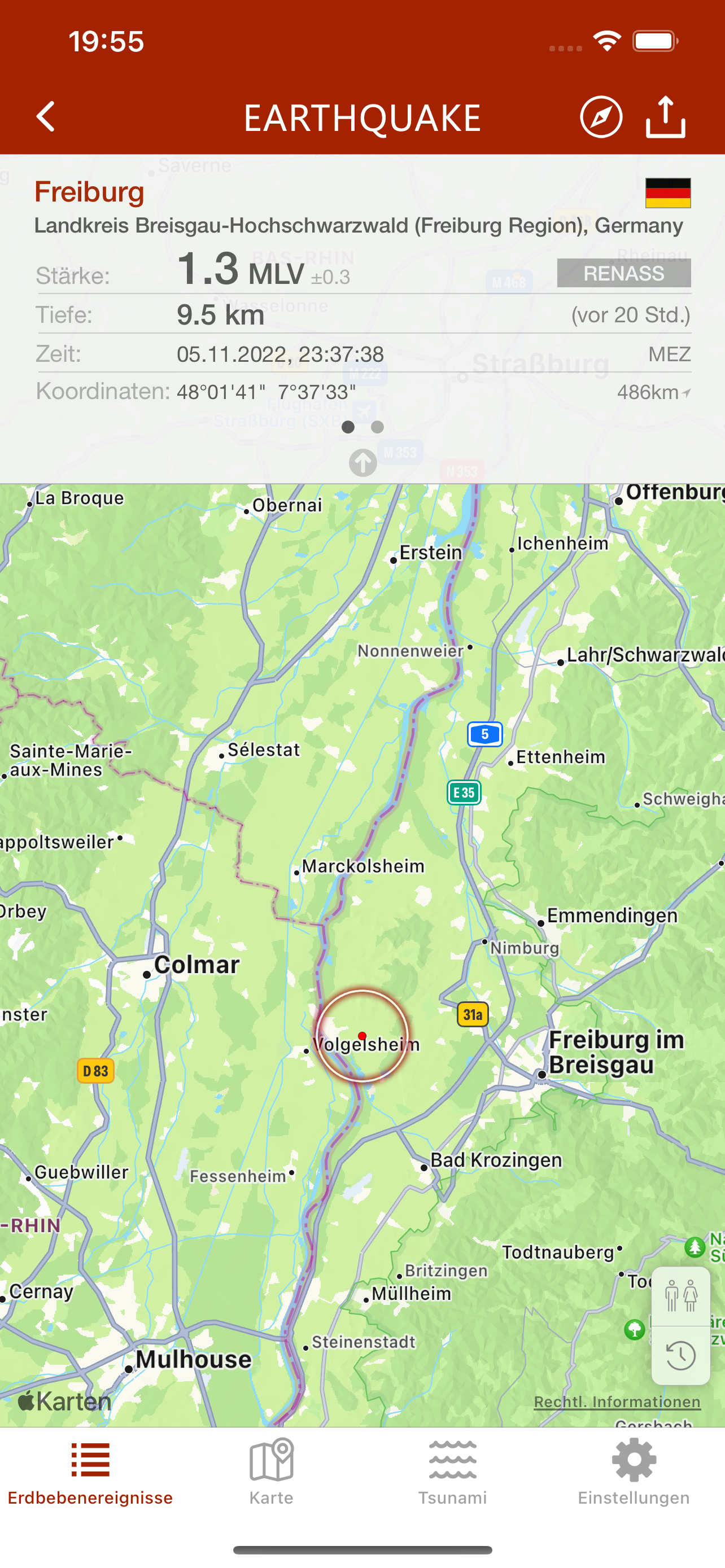 Earthquake – Erdbeben