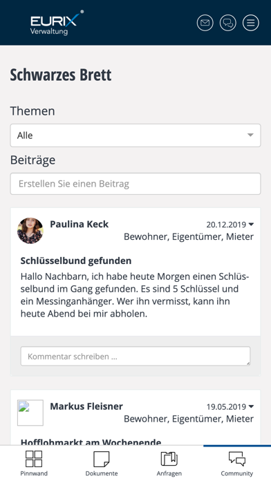 MYEURIX Screenshot