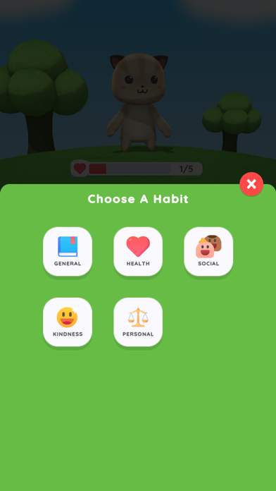 Pika: Self Care Motivation Pet Screenshot