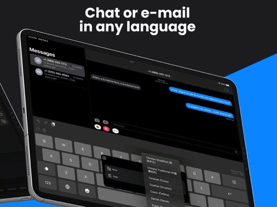 Kate • Keyboard Translator iPad screenshot 4 - Utilities app