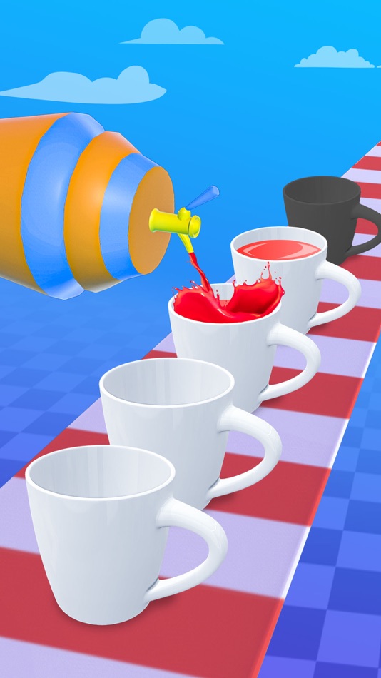 #1. Fill Hyper Cup Coffee 3D DIY (iOS) 由: Usman Ali