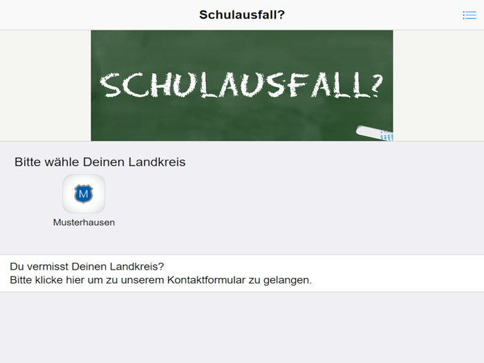 Schulausfall