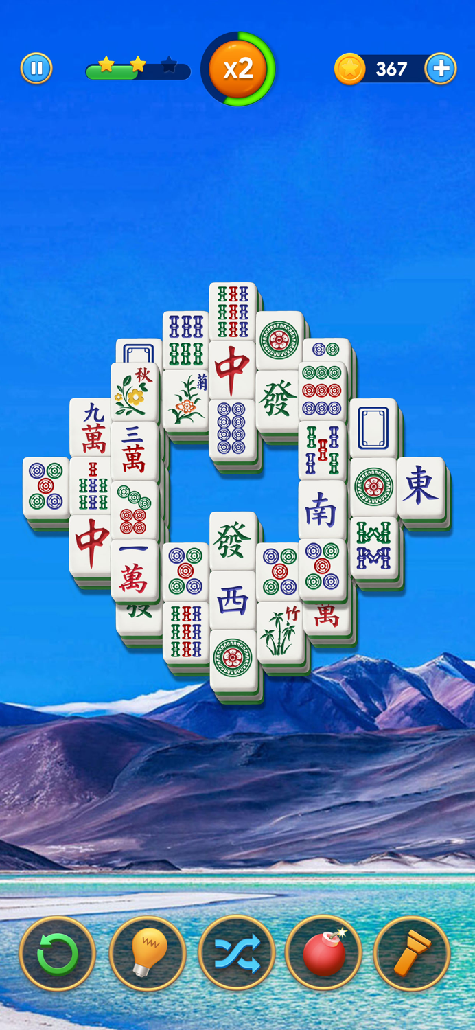 Mahjong Solitaire Tiles Match