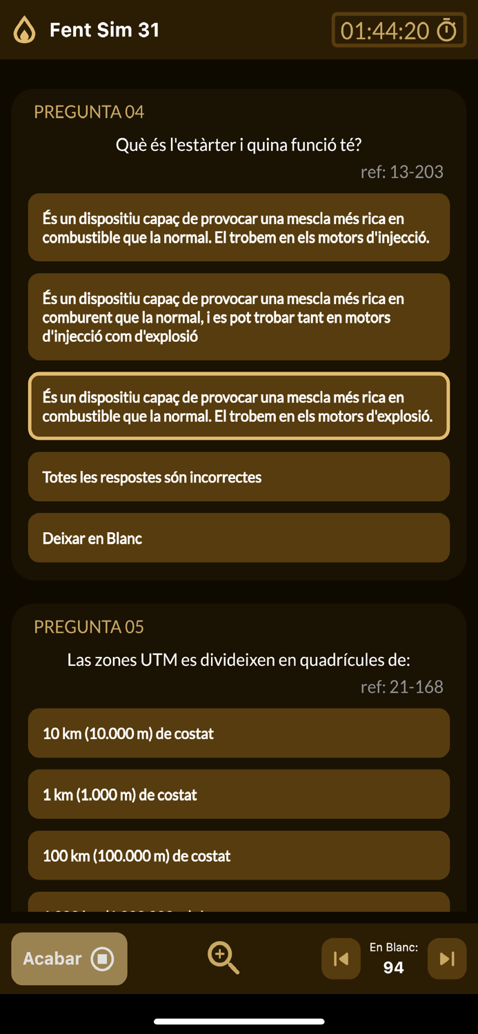 Acadèmia Bombers - Oposicions