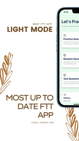 Game screenshot FTT Final Theory Test mod apk