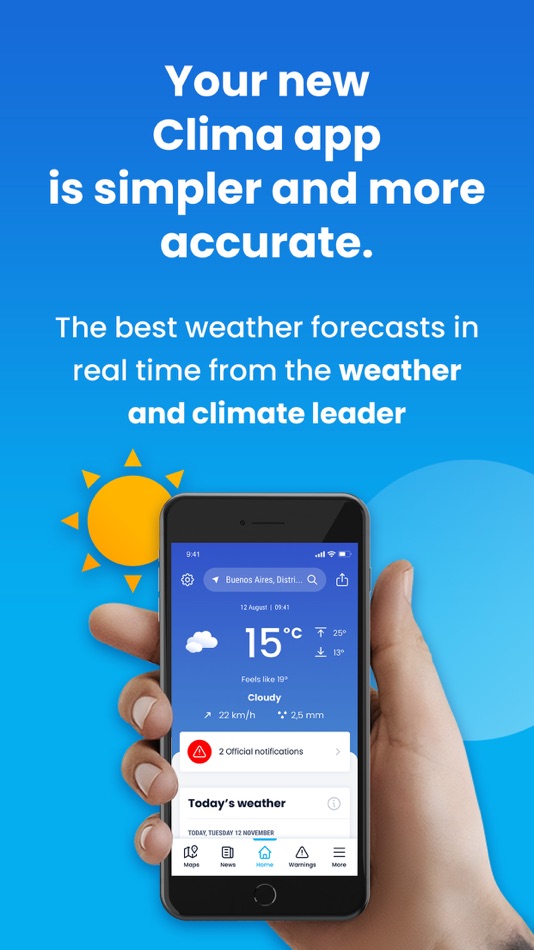 Clima: Weather forecast - 3.7.11 - (iOS)