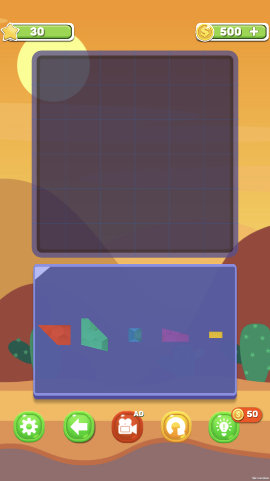 #4. Block Tangram Puzzle Gem (iOS) 由: Ayrin Akter Dipa