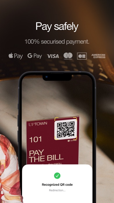 sunday - Pay in restaurants Screenshot