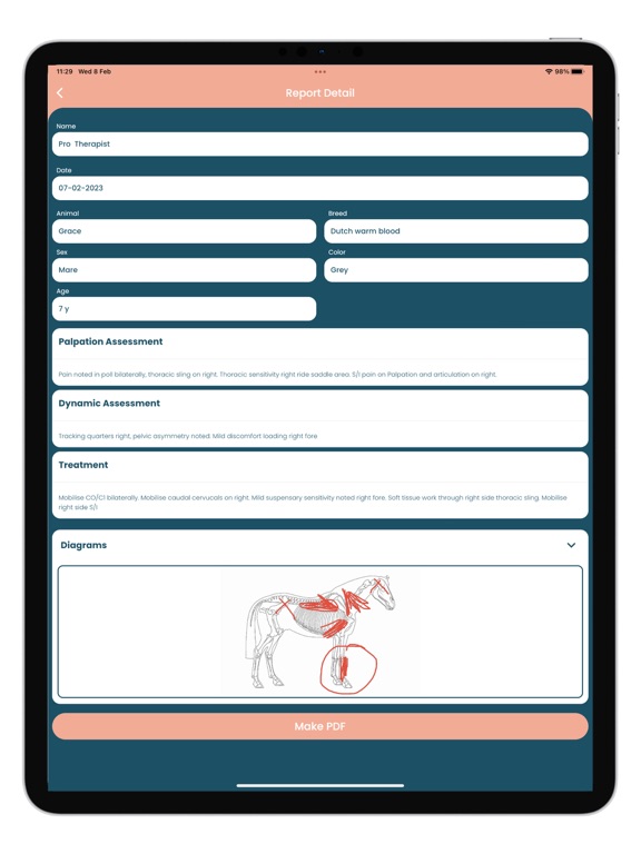 Equigate iPad screenshot 6 - Medical app