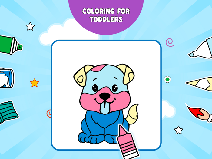 Coloring Book Games For Kids 