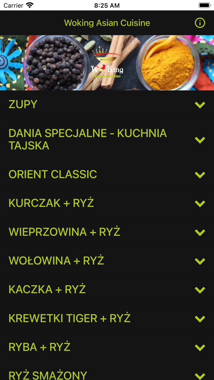 Woking Asian Cuisine