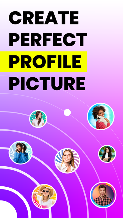 Screenshot #1 pour Profile Picture Maker & Editor