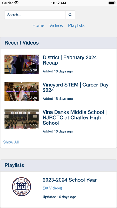 Screenshot 1 of OMSD TV App