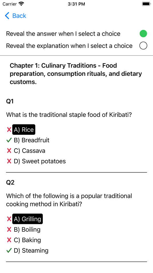 #3. Culture of Kiribati Exam (iOS) 由: Martin Tseng