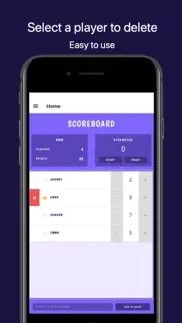 scoreboard keeper app iphone screenshot 3