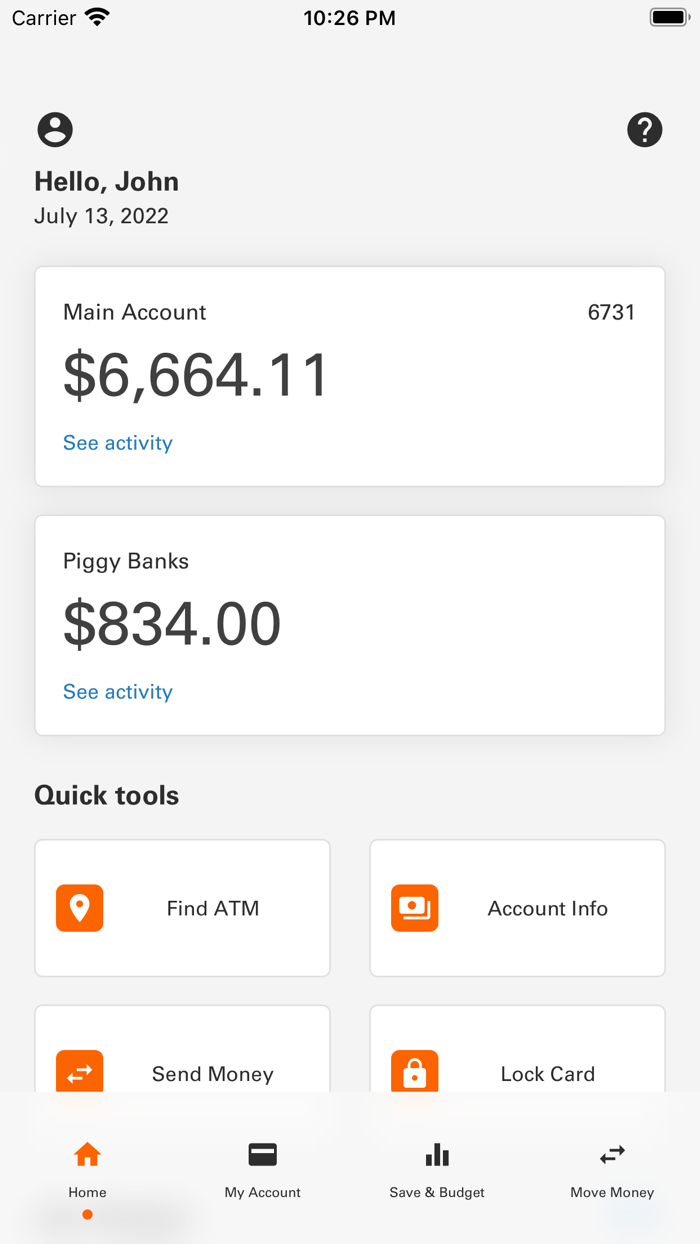 Money Network Mobile App